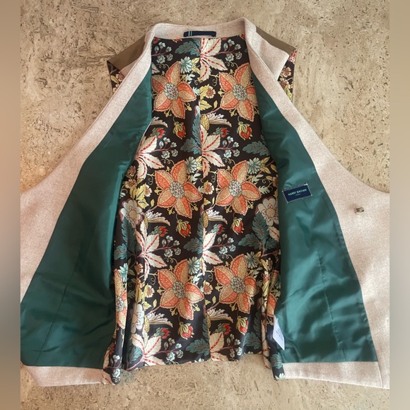 ☀️50% Off! Summer Sale☀️ Harry Brown Wool Double Breasted Vest - Picture 4 of 5